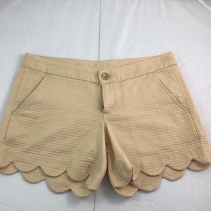 Lilly Pulitzer gold buttercup shorts